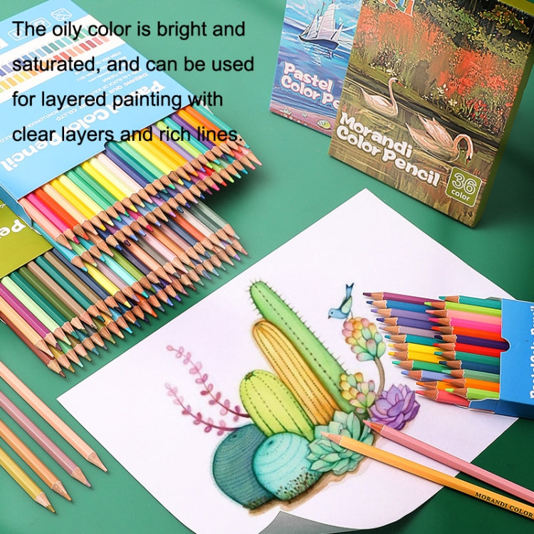 36 Colors Oily Bright Color Pencil Studio Special Set Macaron