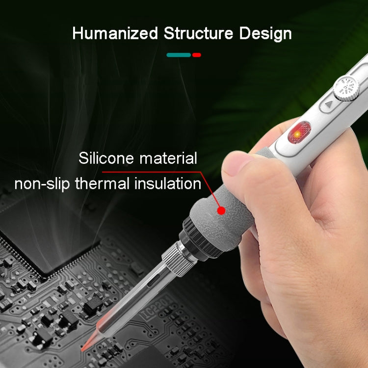2pcs Set 1 100W  220V High-power Electric Soldering Iron Adjustable Temperature Soldering Tool US Plug