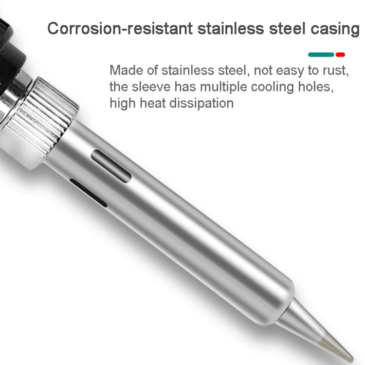 2pcs Set 1 100W  220V High-power Electric Soldering Iron Adjustable Temperature Soldering Tool US Plug