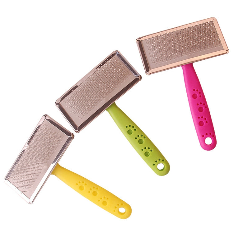 BG-W1347 Pet Hair Removal Massage Comb Dog Cleaning Tools, Random Color Delivery, Spec: S