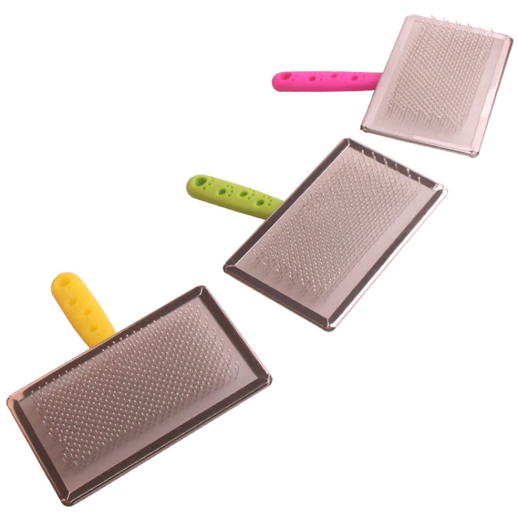 BG-W1347 Pet Hair Removal Massage Comb Dog Cleaning Tools, Random Color Delivery, Spec: M