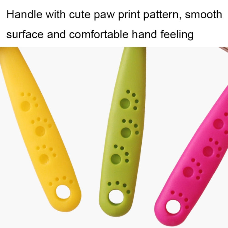 BG-W1347 Pet Hair Removal Massage Comb Dog Cleaning Tools, Random Color Delivery, Spec: M