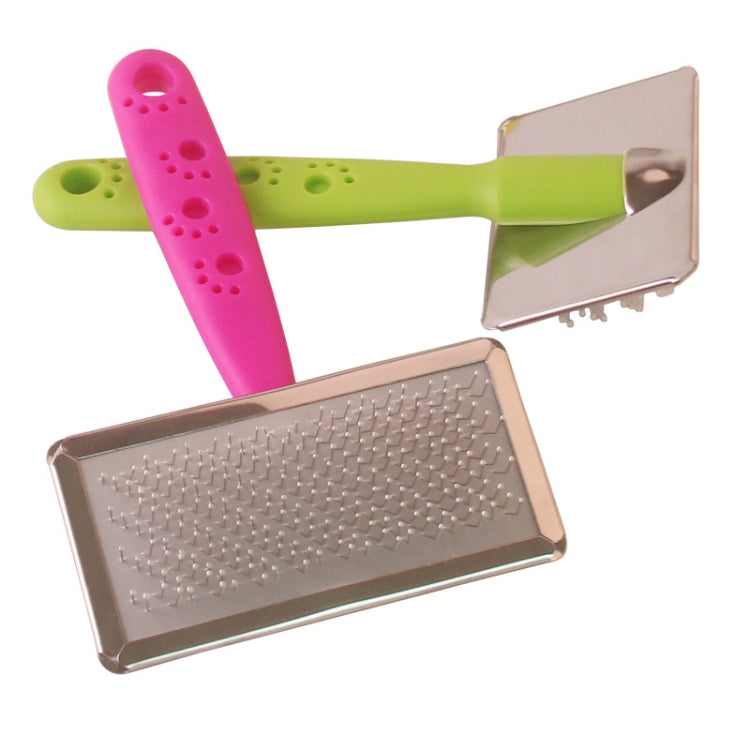 BG-W1347 Pet Hair Removal Massage Comb Dog Cleaning Tools, Random Color Delivery, Spec: M