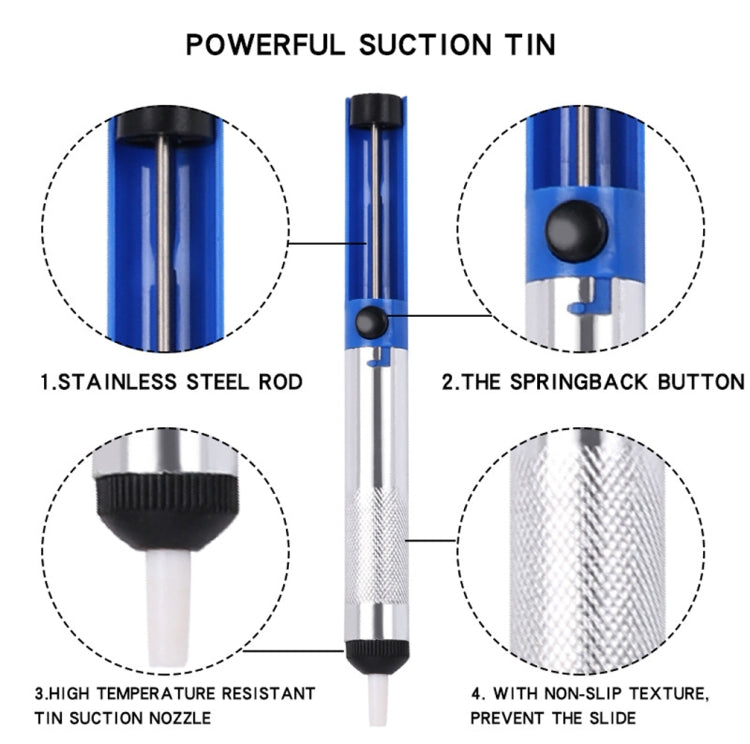 15 In 1 60W 806 Adjustable Temperature Internal Heat Soldering Iron Set 220V UK Plug