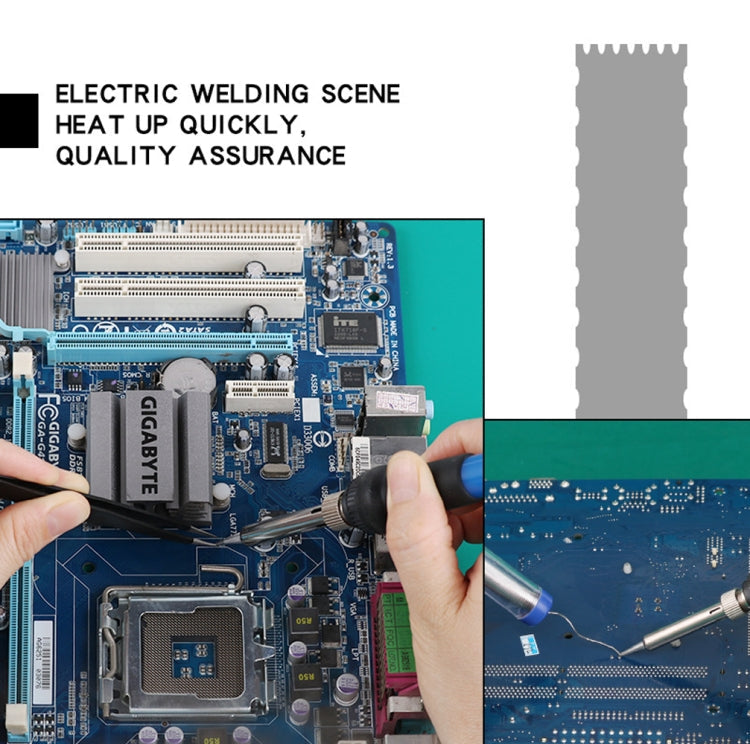 15 In 1 60W 806 Adjustable Temperature Internal Heat Soldering Iron Set 220V EU Plug