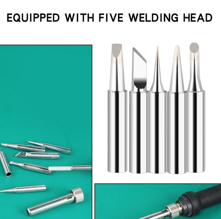 15 In 1 60W 806 Adjustable Temperature Internal Heat Soldering Iron Set 220V UK Plug
