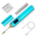 BS45 17-25W Wireless Soldering Iron with Adjustable Temperature LED Digital Display, Spec: Tip-K