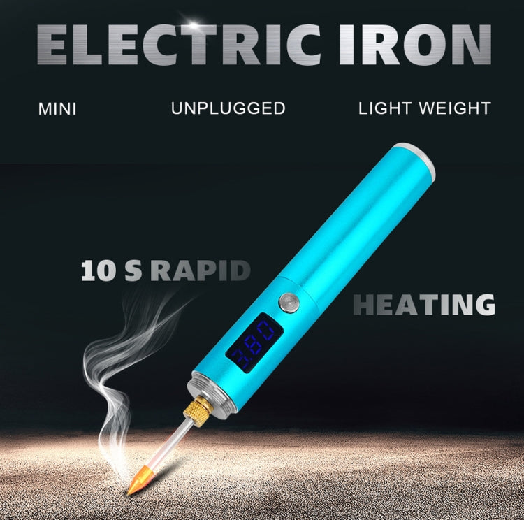 BS45 17-25W Wireless Soldering Iron with Adjustable Temperature LED Digital Display, Spec: Tip-K
