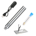5V 8W Wireless Charging Iron 510 Interface Welding Repair Tools(Silver)