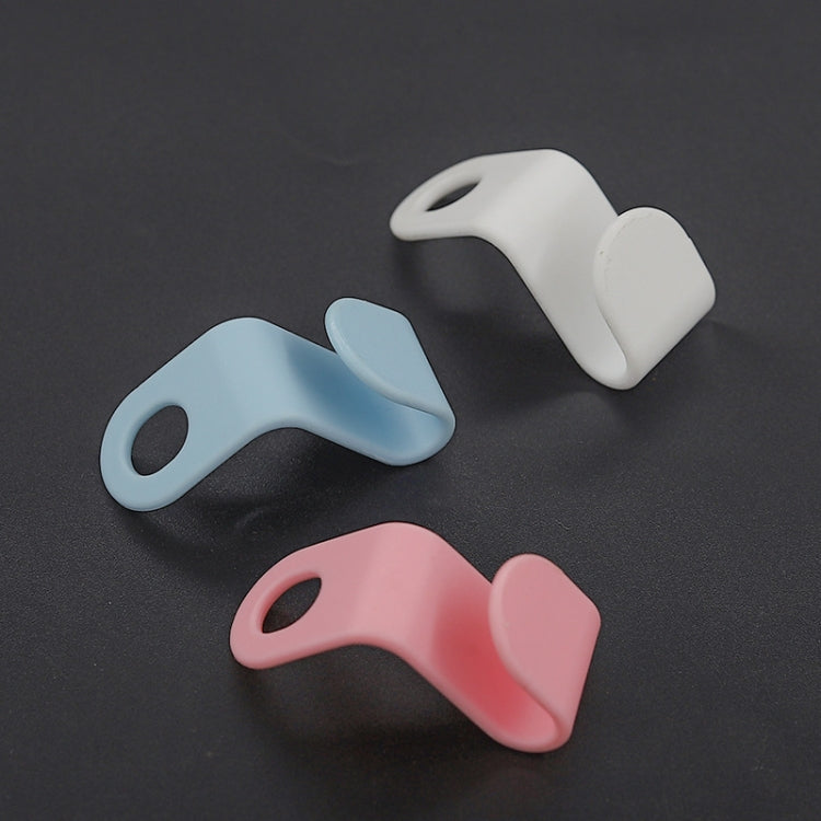 50pcs Hanger Connecting Hooks Household Superimposed Hooks(Pink)