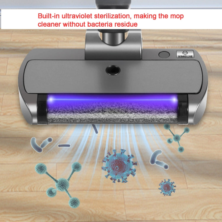 XM001 Smart Wireless Electric Vacuum Cleaner Sweeping and Mopping Integrated Floor Washer, Spec: 4300pa Gray