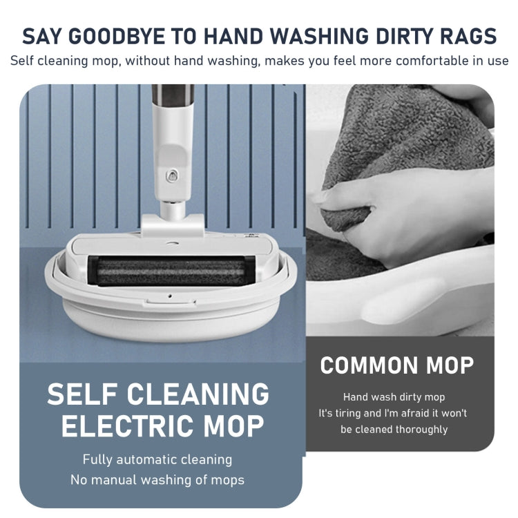 XM001 Smart Wireless Electric Vacuum Cleaner Sweeping and Mopping Integrated Floor Washer, Spec: 3800pa Gray