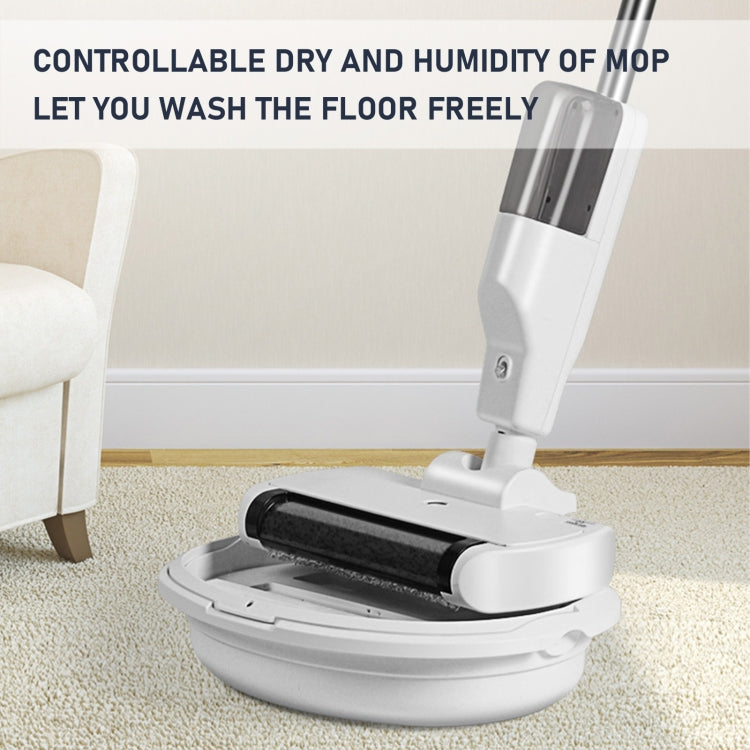 XM001 Smart Wireless Electric Vacuum Cleaner Sweeping and Mopping Integrated Floor Washer, Spec: 3800pa White