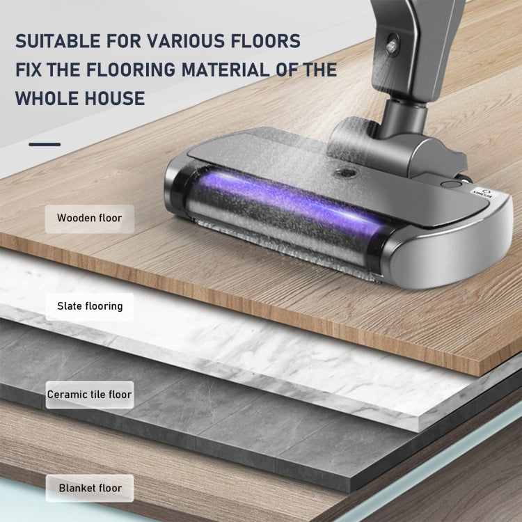 XM001 Smart Wireless Electric Vacuum Cleaner Sweeping and Mopping Integrated Floor Washer, Spec: 3800pa White
