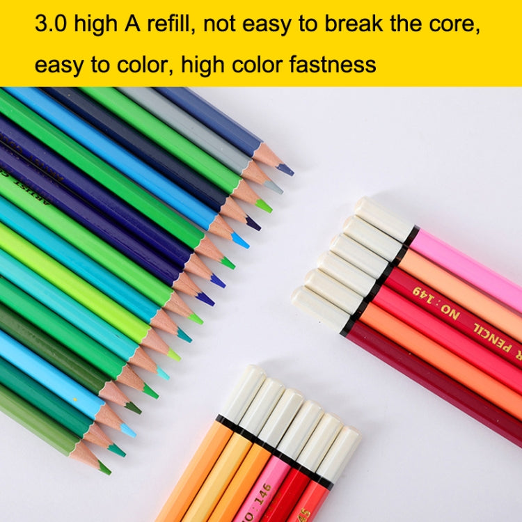 72 Colors Oil Colored Pencil Art Hand Drawn Set