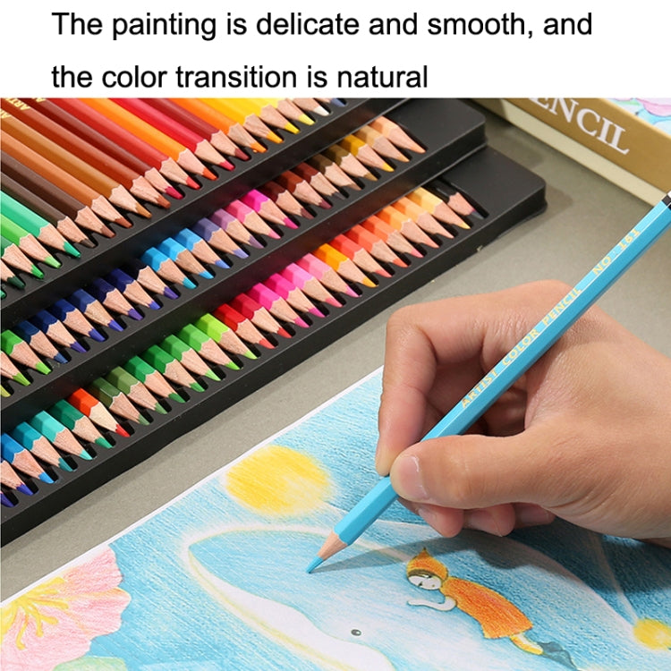 48 Colors Oil Colored Pencil Art Hand Drawn Set
