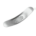 430 Stainless Steel Boat Shaped Garlic Grinder Manual Garlic Press Tools Kitchen Gadgets(Style 2)