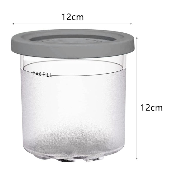 For Ninja NC299AMZ NC300 Ice Cream Storage Containers with Lids, Speci: 2 Cups