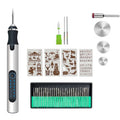 SNJ-3681 Mini Engraving Pen Wireless Polishing Electric Grinder(Silver Carving Template Set)