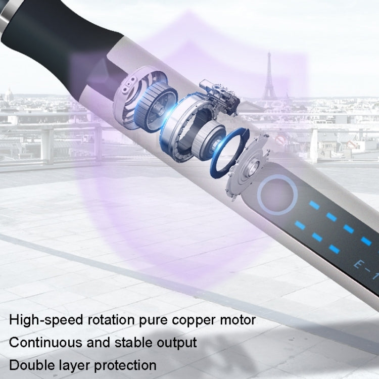 SNJ-3681 Mini Engraving Pen Wireless Polishing Electric Grinder(Rose Gold Carving Template Set)