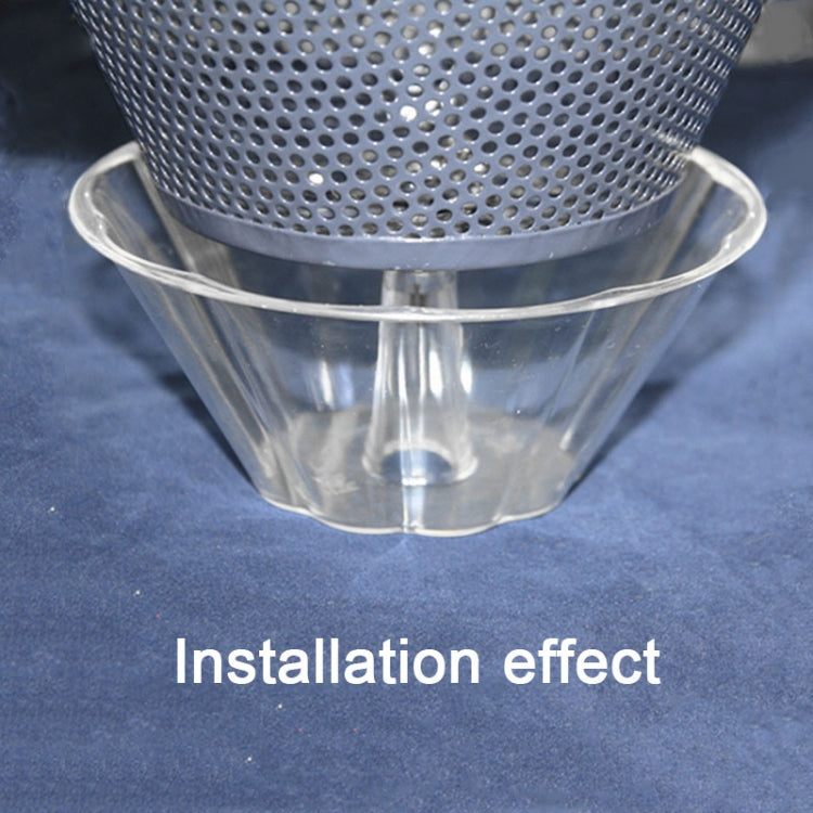 F021 Stainless Steel Plastic Range Hood Oil Cup Oil Receiver
