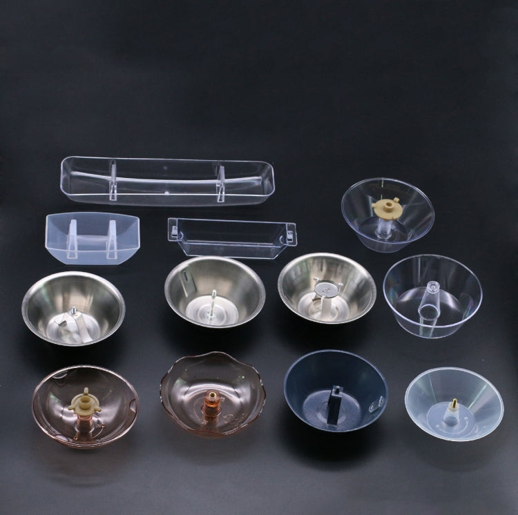 F004 4.8mm Range Hood Oil Connection Box PP Plastic Screw Oil Cup