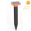 SJZ038 Outdoor Waterproof Solar Ultrasonic Rat Repeller Ultrasonic Animal Repeller, Color: Orange