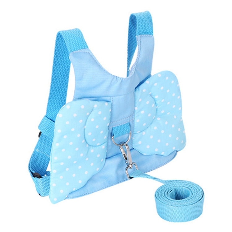 Children Anti-wandering Traction Rope Baby Toddler Backpack, Color: Blue