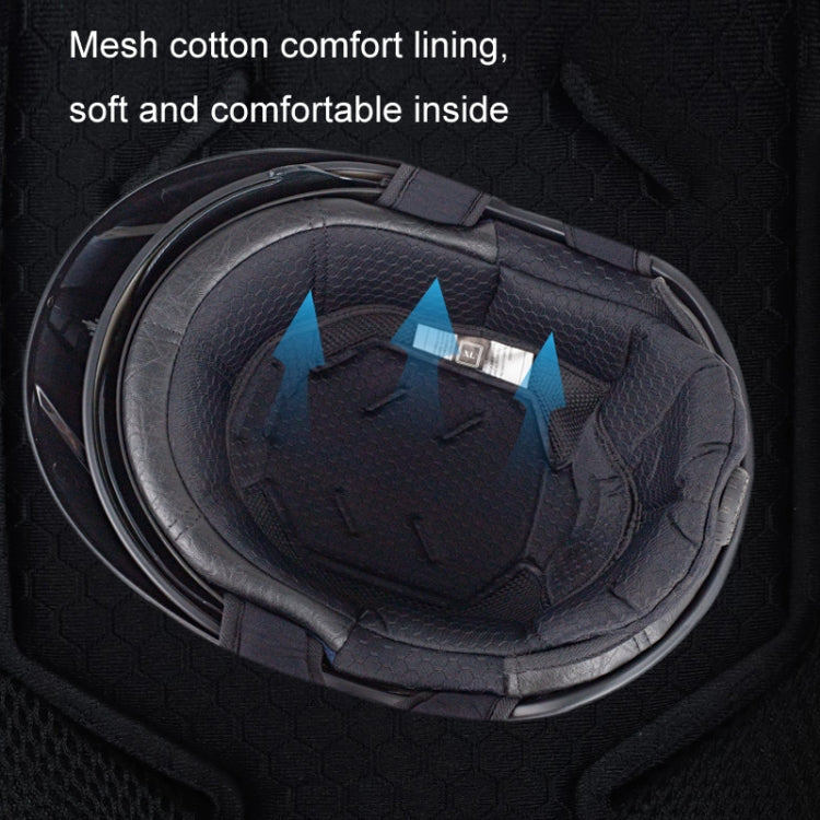 SOMAN Motorcycle Half Helmet Adjustable Helmet With Inner Mirror, Size: M(Cement Gray with Transparent Mirror)