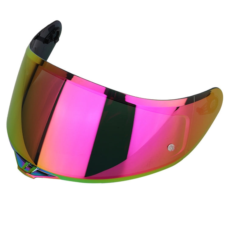 Motorcycle Helmet Lens with Anti-fog Spikes for SOMAN K1/K3SV/K5, Color: Tea Film Revo Purple Red Gold