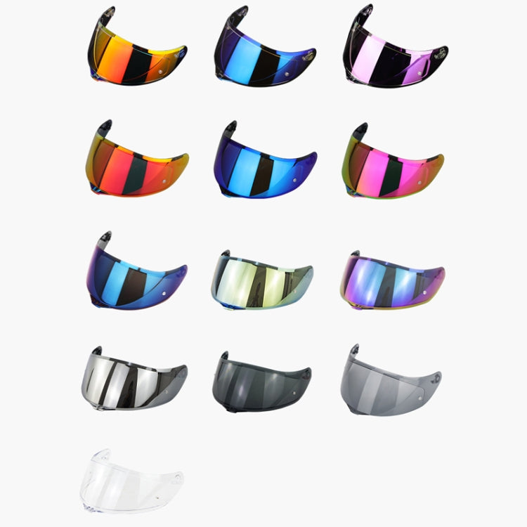 Motorcycle Helmet Lens with Anti-fog Spikes for SOMAN K1/K3SV/K5, Color: Transparent REVO Purple