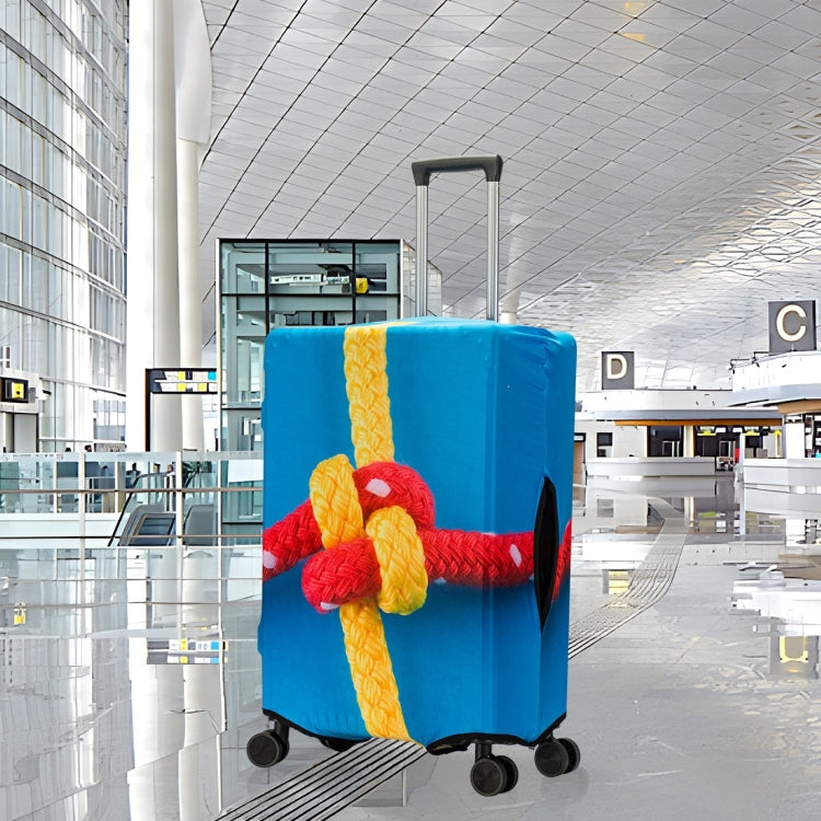 Luggage Protective Cover Travel Trolley Case Dustproof Sleeve, Size: For 22-24 Inch L(T-004)