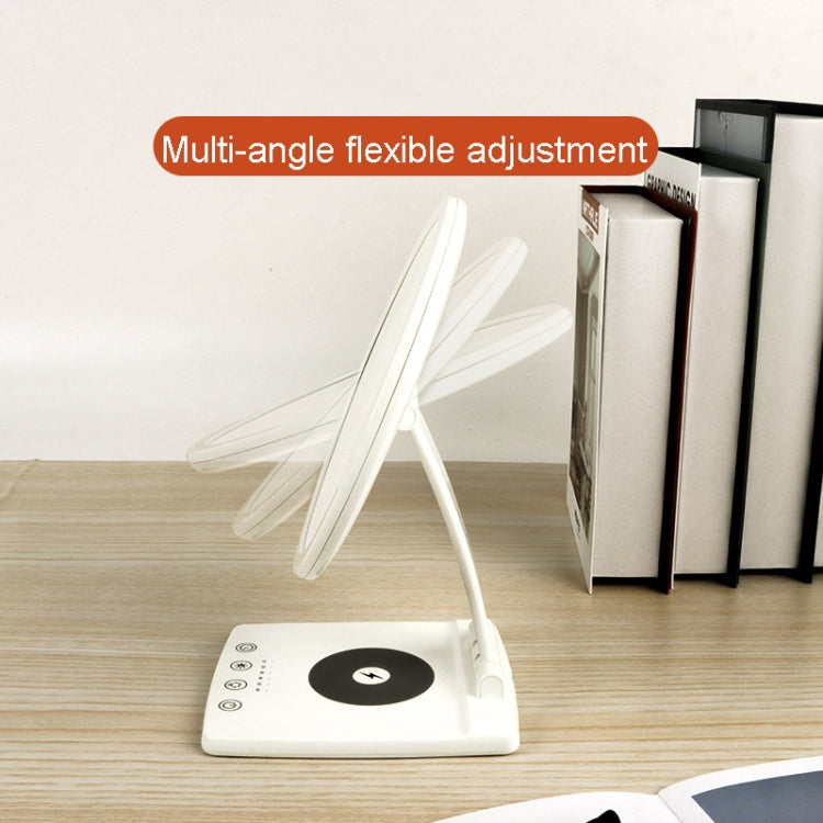 Wireless Charger SAD Therapy Light Intelligent Timing Emotional Physiotherapy Light(US Plug)