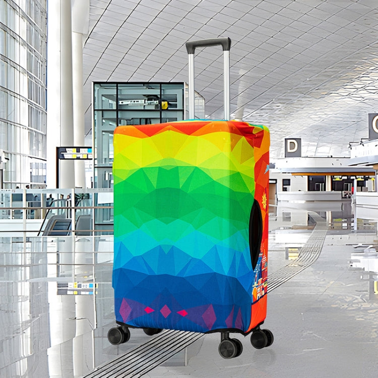 Graffiti Luggage Dust Cover Outdoor Travel Thick Elastic Luggage Protective Cover, Size: S (17-20 inches)(T-018)