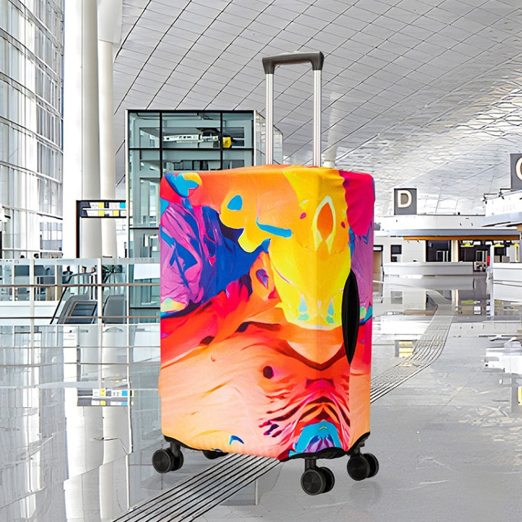 Graffiti Luggage Dust Cover Outdoor Travel Thick Elastic Luggage Protective Cover, Size: XL (24-26 inches)(T-020)