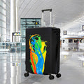 Graffiti Luggage Dust Cover Outdoor Travel Thick Elastic Luggage Protective Cover, Size: XL (24-26 inches)(T-022)