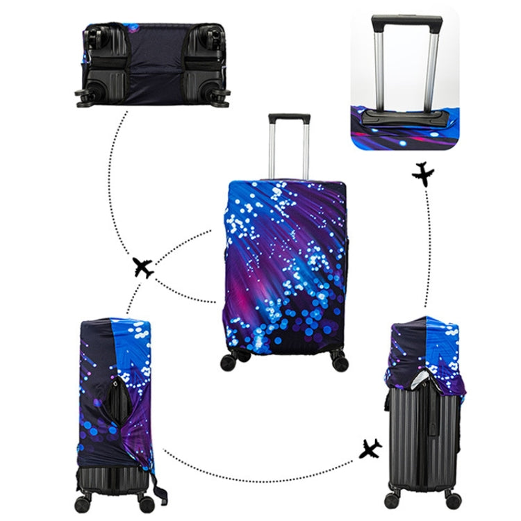 Graffiti Luggage Dust Cover Outdoor Travel Thick Elastic Luggage Protective Cover, Size: S (17-20 inches)(T-020)