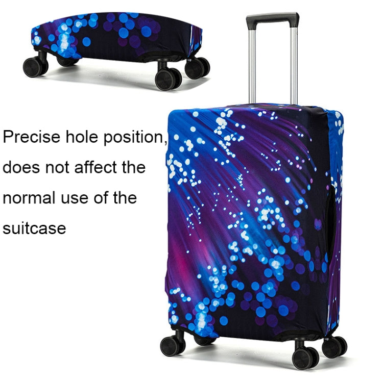 Graffiti Luggage Dust Cover Outdoor Travel Thick Elastic Luggage Protective Cover, Size: L (22-24 inches)(T-017)