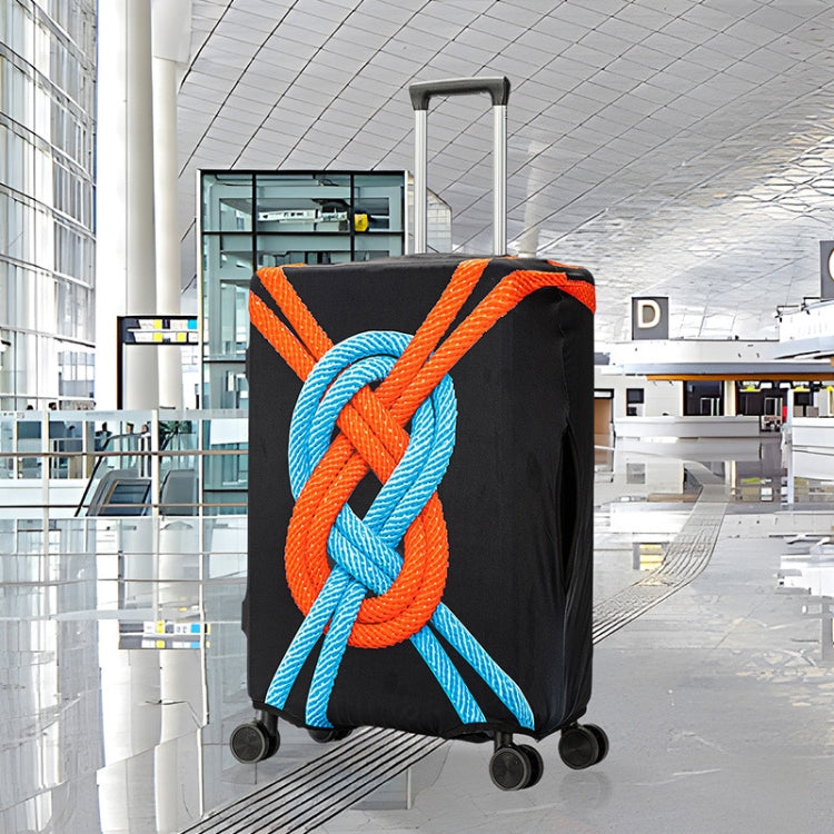 Outdoor Travel Thick Luggage Protective Cover Trolley Case Dust Cover, Size: M (24-26 inches)(T-013)