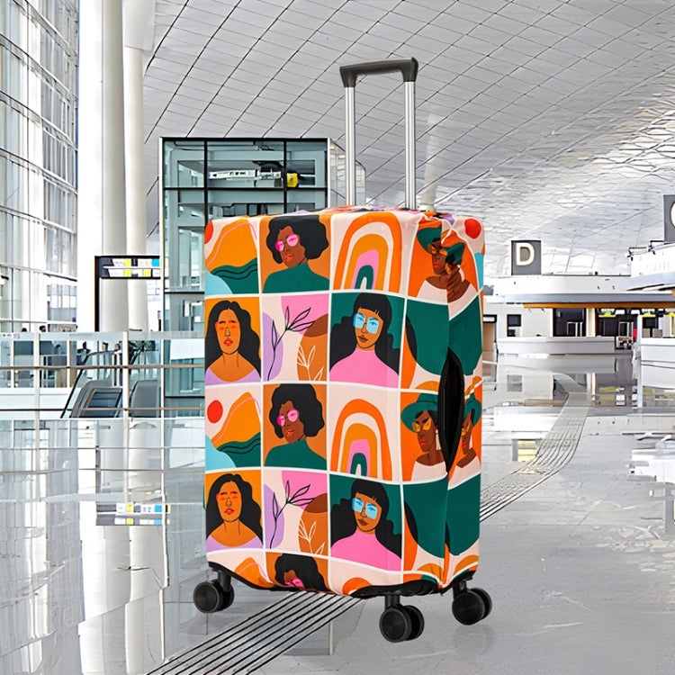 Outdoor Travel Thick Luggage Protective Cover Trolley Case Dust Cover, Size: M (24-26 inches)(T-014)