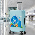 Outdoor Travel Thick Luggage Protective Cover Trolley Case Dust Cover, Size: L (27-29 inches)(T-0010)