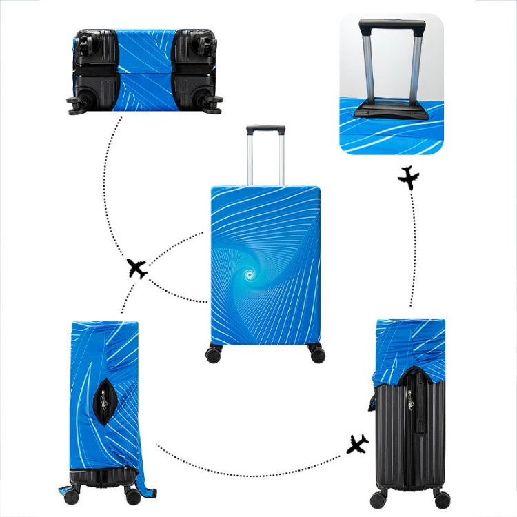 Outdoor Travel Thick Luggage Protective Cover Trolley Case Dust Cover, Size: L (27-29 inches)(T-012)