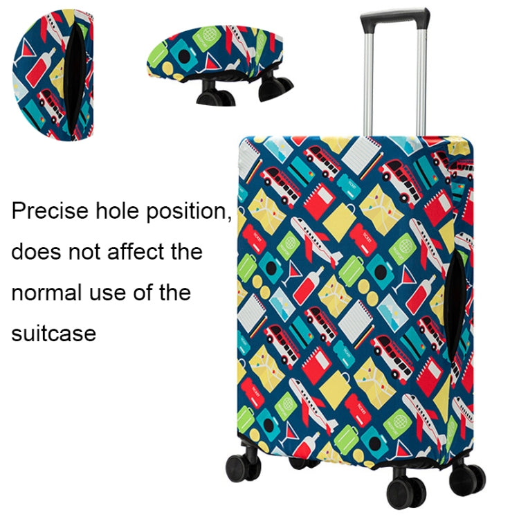 Outdoor Travel Thick Luggage Protective Cover Trolley Case Dust Cover, Size: L (27-29 inches)(T-009)