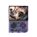 Miyoo Mini Plus 3.5 Inch IPS Screen Retro Handheld Game Console NO Card 0 Games(Transparent Purple)