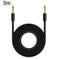 5m JINGHUA 6.5mm Audio Cable Male to Male Microphone Instrument Tuning Cable