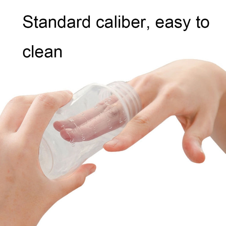 Adjustable Force Breast Pump 2 in 1 Manual Breast Pump Maternity Products(White)