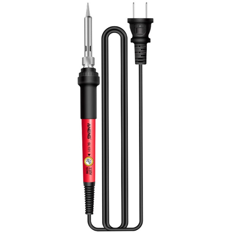 ANENG SL101 12pcs/set Rotary Thermostat Household Constant Temperature Soldering Iron Set 60W Internal Heat Welding Tool Kit(US Plug)