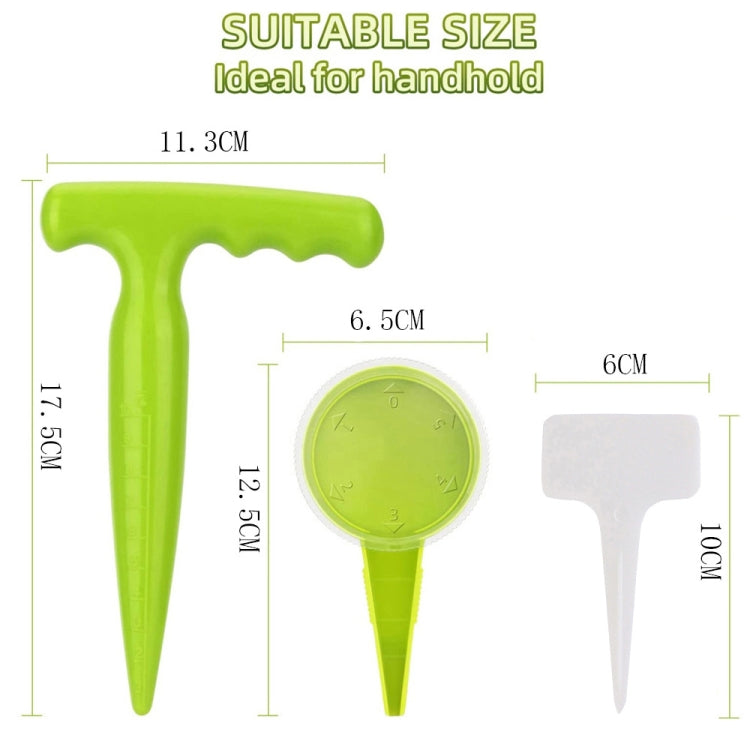 14 In 1 Kit  Adjustable Plant Seed Sower Planter Hand Held Flower Grass Plant Seeder
