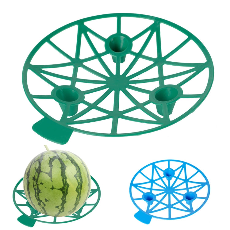 Watermelon Vegetables Fruit Stand Support Frame Holder Plant Tray Rack(Blue)
