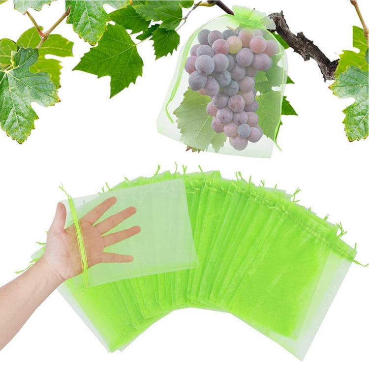 100pcs /Pack  Fruit Protection Bag Anti-Insect And Anti-Bird Net Bag 10 x 12cm(Red)